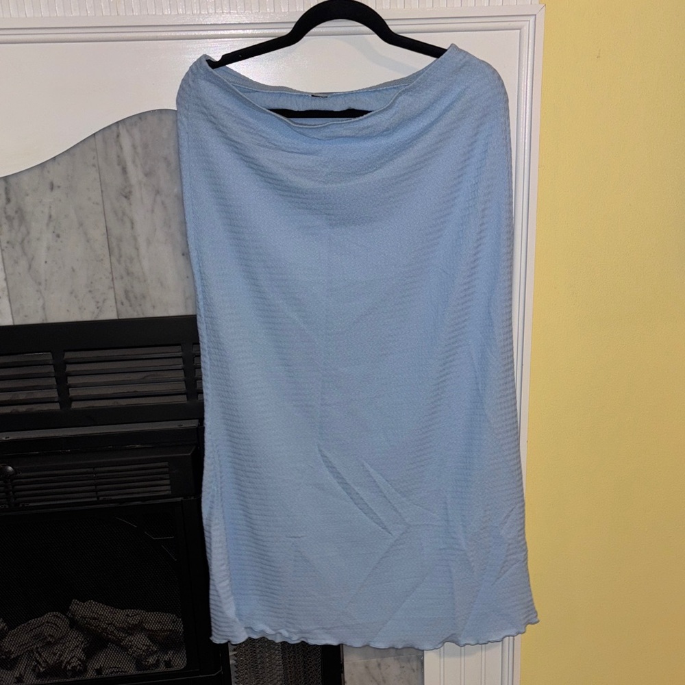 Light Blue Women's Skirt